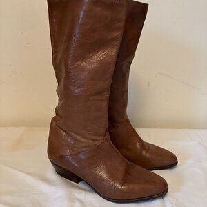 vintage leather boots